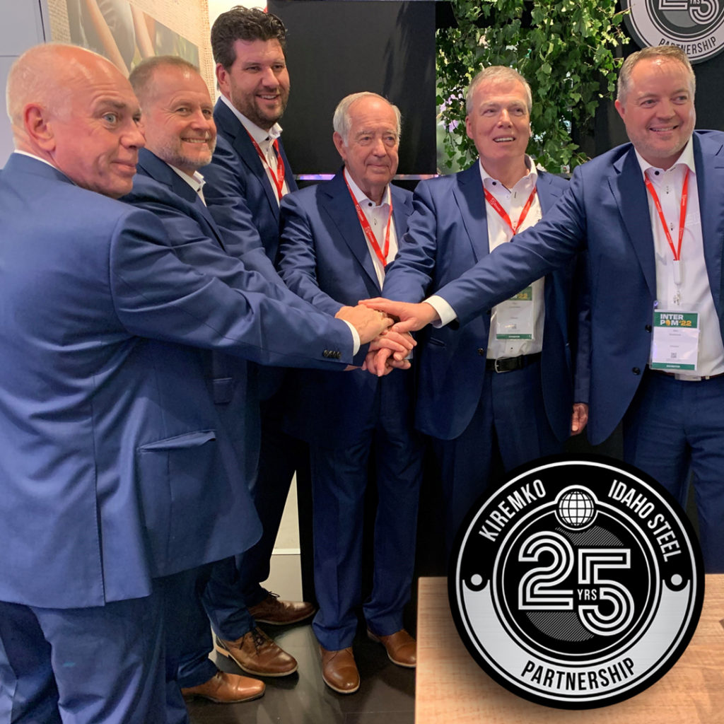 celebration 25 years partnership between Kiremko and Idaho Steel